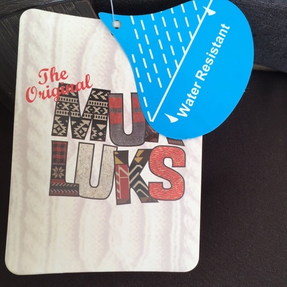 Muk Luks Kameryn Sweater Faux Fur Lined Clogs - Picture 8 of 8